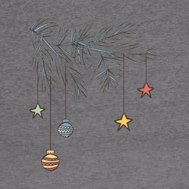 Classic Christmas: Retro Ornament Branch by SWON Design