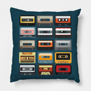 Cassette Tape Pillow
