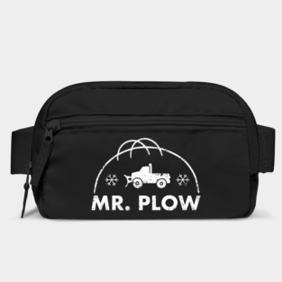 Mr. Plow B/W Logo Bag
