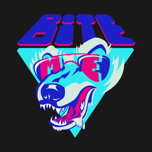 Bite Me Wolf by mannycartoon