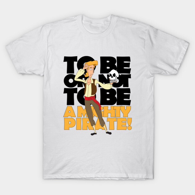 I'm Guybrush Threepwood, mighty pirate! Pirates T-Shirt