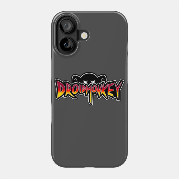 DROIDMONKEY LOGO V.4 Phone Case by droidmonkey