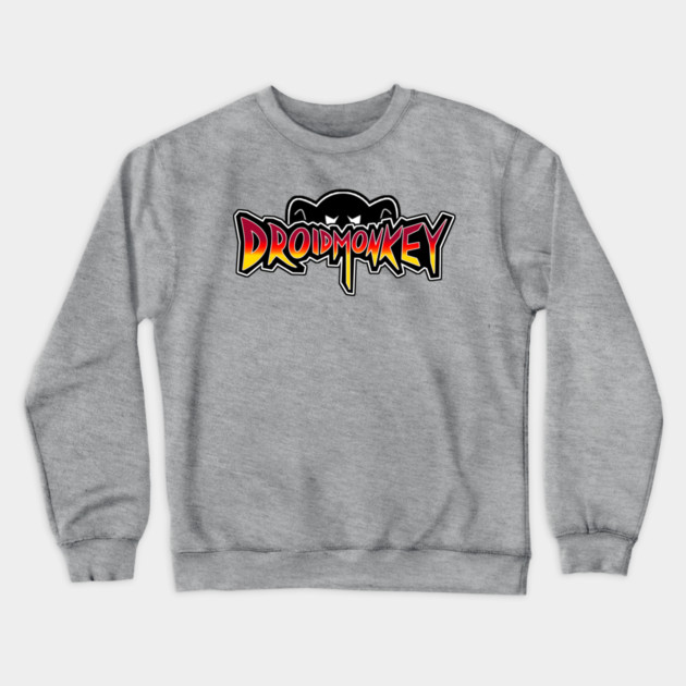 DROIDMONKEY LOGO V.4 Crewneck Sweatshirt by droidmonkey