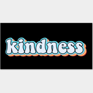 Kindness Retro Posters and Art