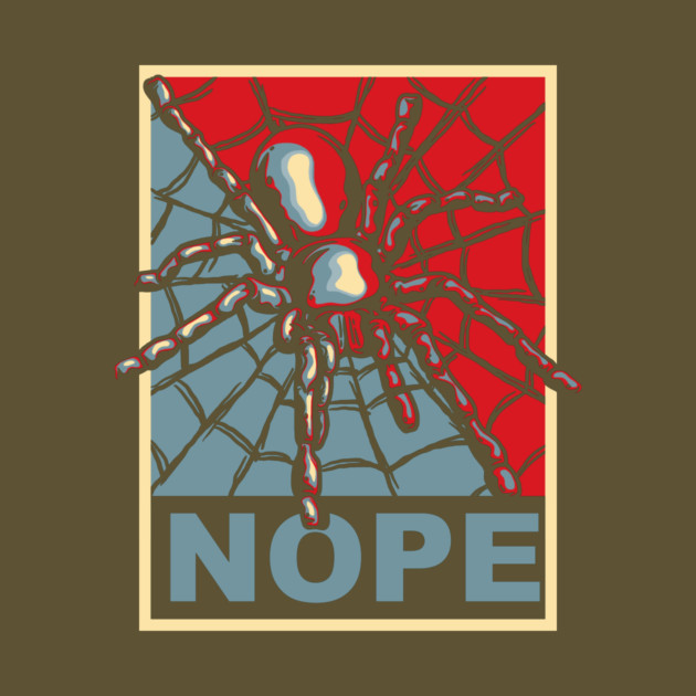 Spider Nope by dumbshirts