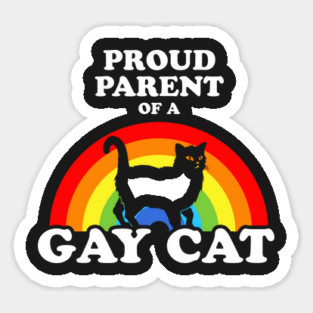 Proud Parent Of A Gay Cat Magnet