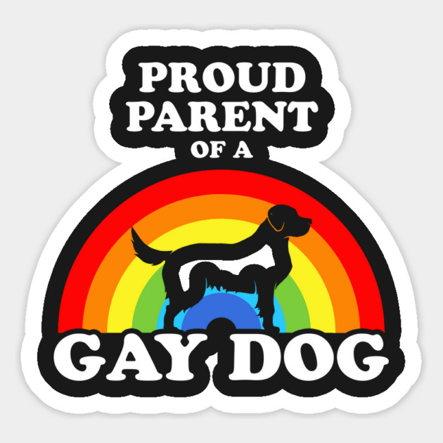 Proud Parent Of A Gay Dog Magnet by dumbshirts