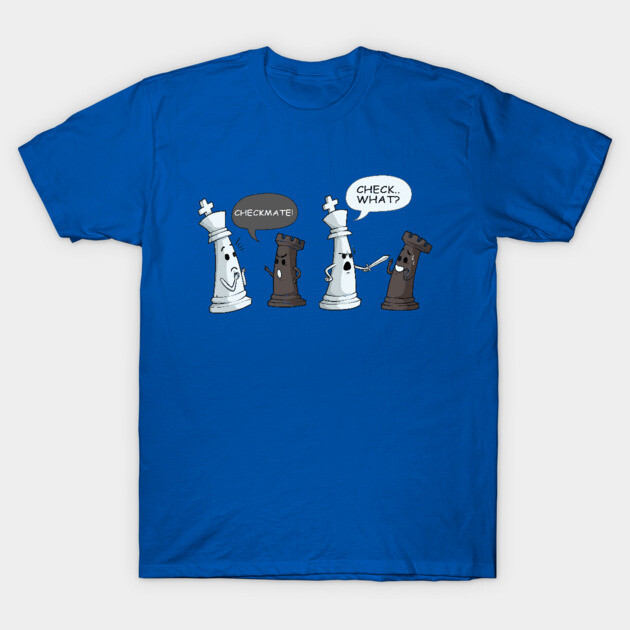 Checkmate Chess Lover T-Shirt by Design Seventytwo