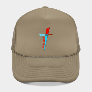 Colorful Cross - Jesus Saves Hat