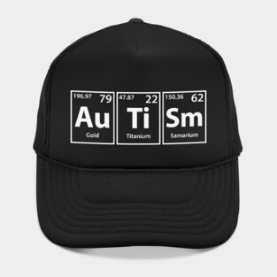 Autism (Au-Ti-Sm) Periodic Elements Spelling Hat