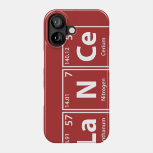 Balance (Ba-La-N-Ce) Periodic Elements Spelling Phone Case