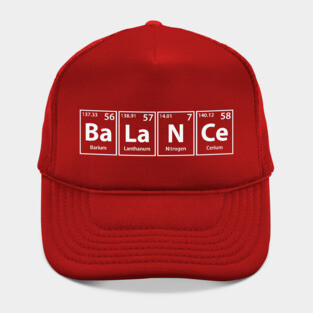 Balance (Ba-La-N-Ce) Periodic Elements Spelling Hat