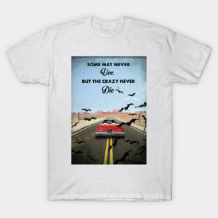 Fear and loathing las Vegas retro print T-Shirt