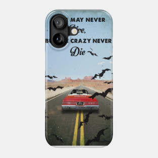 Fear and loathing las Vegas retro print Phone Case
