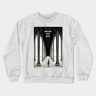 Inception travel art print Crewneck Sweatshirt
