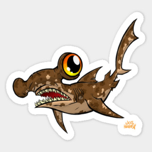 Hammerhead Shark Sticker