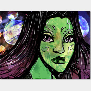 Gamora Posters and Art