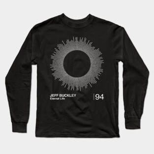 Eternal Life / Minimalist Graphic Design Artwork Long Sleeve T-Shirt