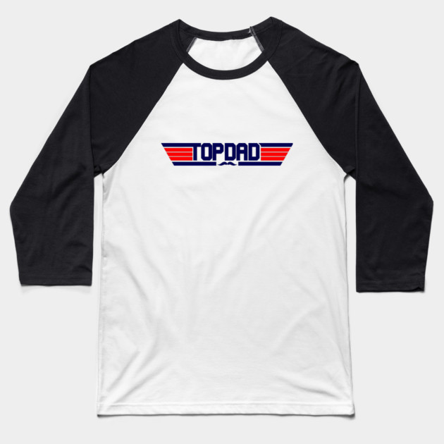 Top Dad Baseball T-Shirt by enrynz
