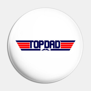 Top Dad Pin