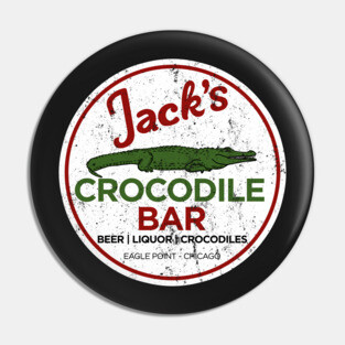 American Gods - Jacks Crocodile Bar Pin