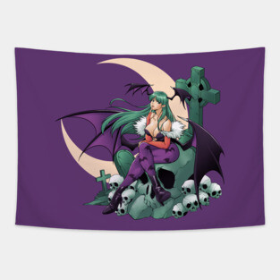 Night Warrior Tapestry
