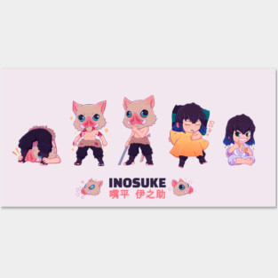 Inosuke Posters and Art