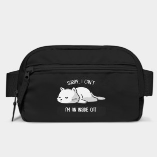 Sorry I Can’t, I’m An Inside Cat Funny Cute Lazy Cat Gift Bag