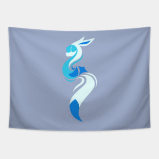 Diamond Dust - Shiny Fox Tapestry