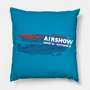 Airport Road Airshow Pillow