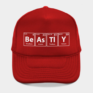 Beastly (Be-As-Tl-Y) Periodic Elements Spelling Hat