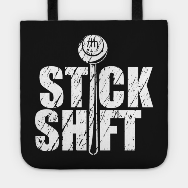 Stick Shift Tote by enrynz
