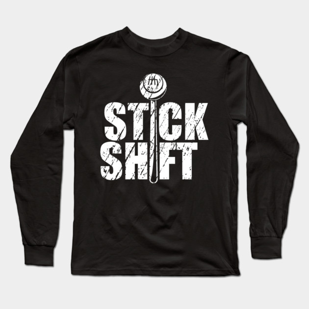 Stick Shift Long Sleeve T-Shirt by enrynz