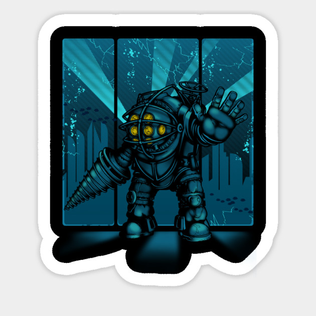 Mr. Bubbles Sticker by Raki