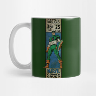 Captain Ireland corner box Mug