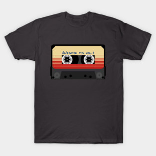 Awesome Mixtape Vol 1, Tape, Music, Retro T-Shirt