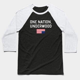 One Nation Underwood Baseball T-Shirt