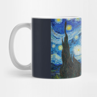 The Starry Night, Vincent Van Gogh, 1889 Mug