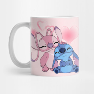 Cute Stitch & Angel Mug