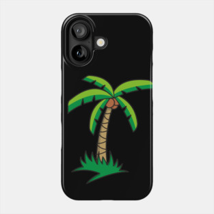 Palm Tree Cartoon Phone Case