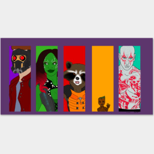 Guardians of the Galaxy Posters and Art