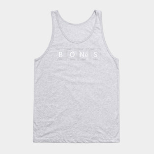 Bones (B-O-Ne-S) Periodic Elements Spelling Tank Top