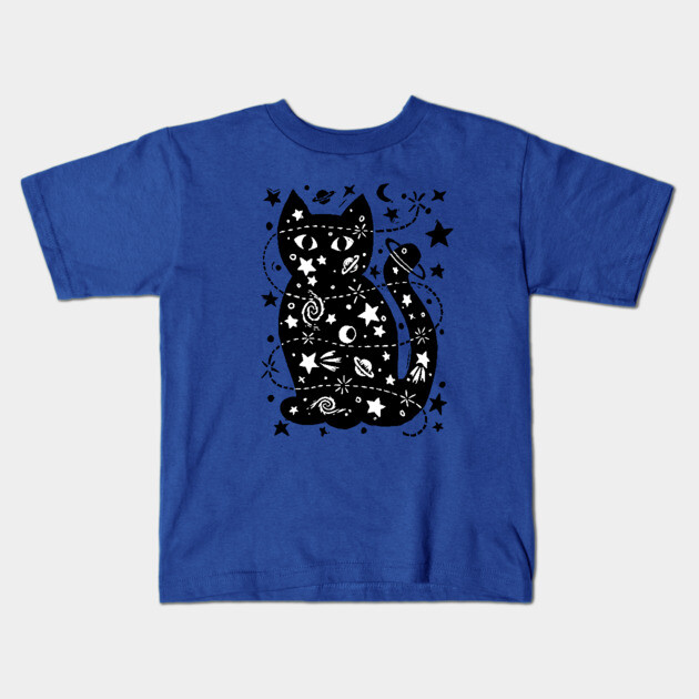 Félicette the Space Cat Space Cat Kids T-Shirt TeePublic