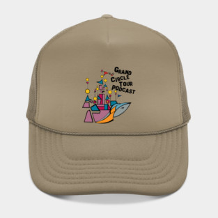 GCT Podcast Mask Blue Hat