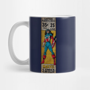 Captain Puerto Rico - f Mug
