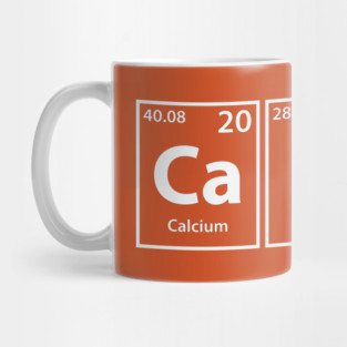 Casino (Ca-Si-No) Periodic Elements Spelling Mug