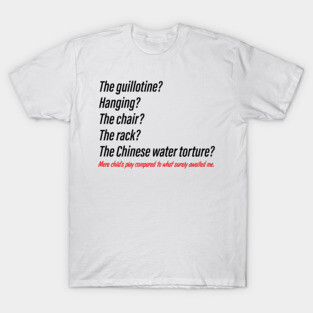 Christmas Story Punishments T-Shirt