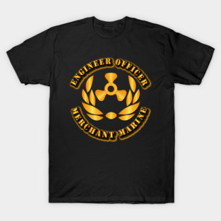 USMM - Engineer Officer T-Shirt