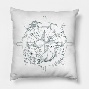 Compass Pillow