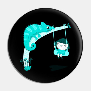 Chameleon Pin